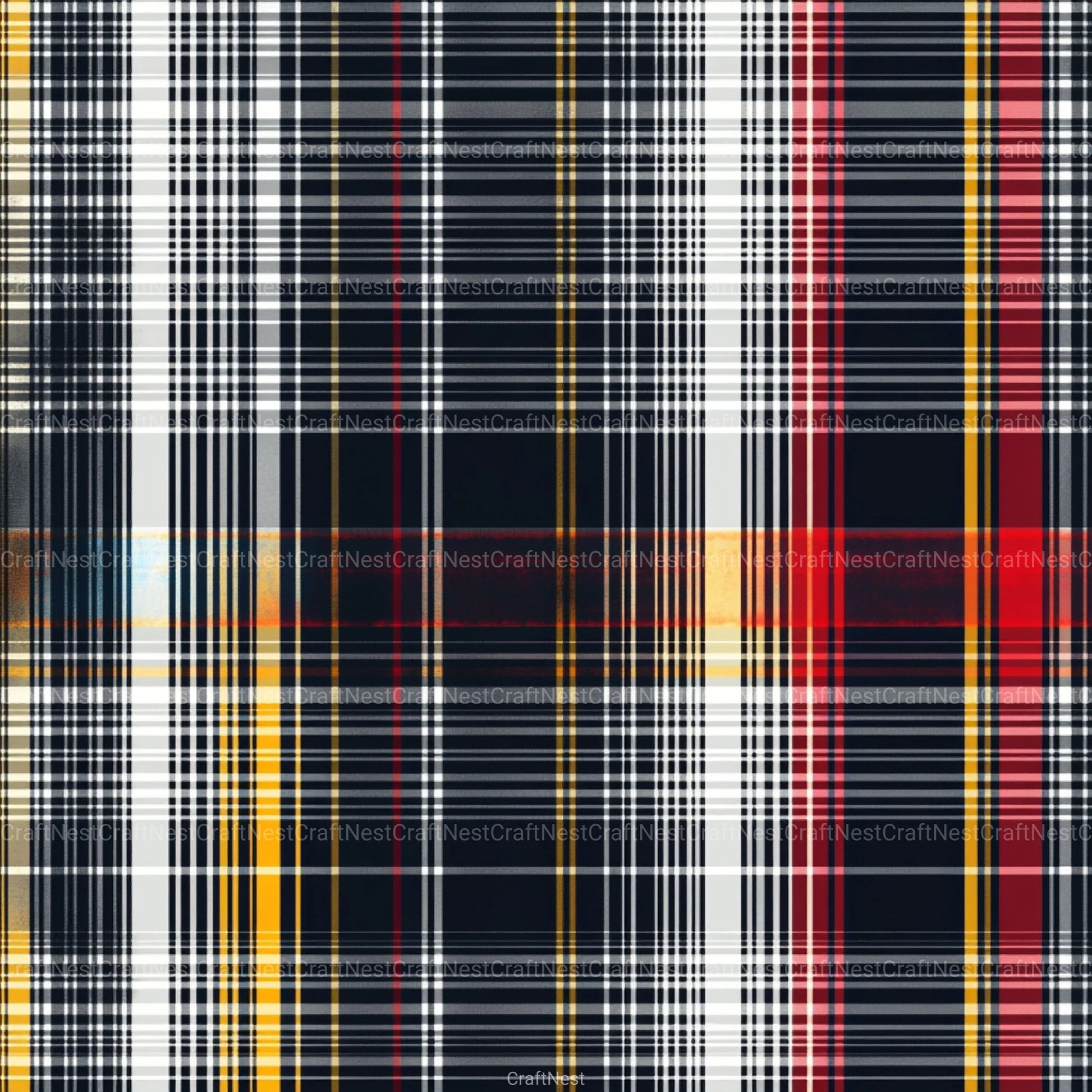 Stripes & Plaids Seamless Pattern Digital Paper - CraftNest - Digital Crafting and Art