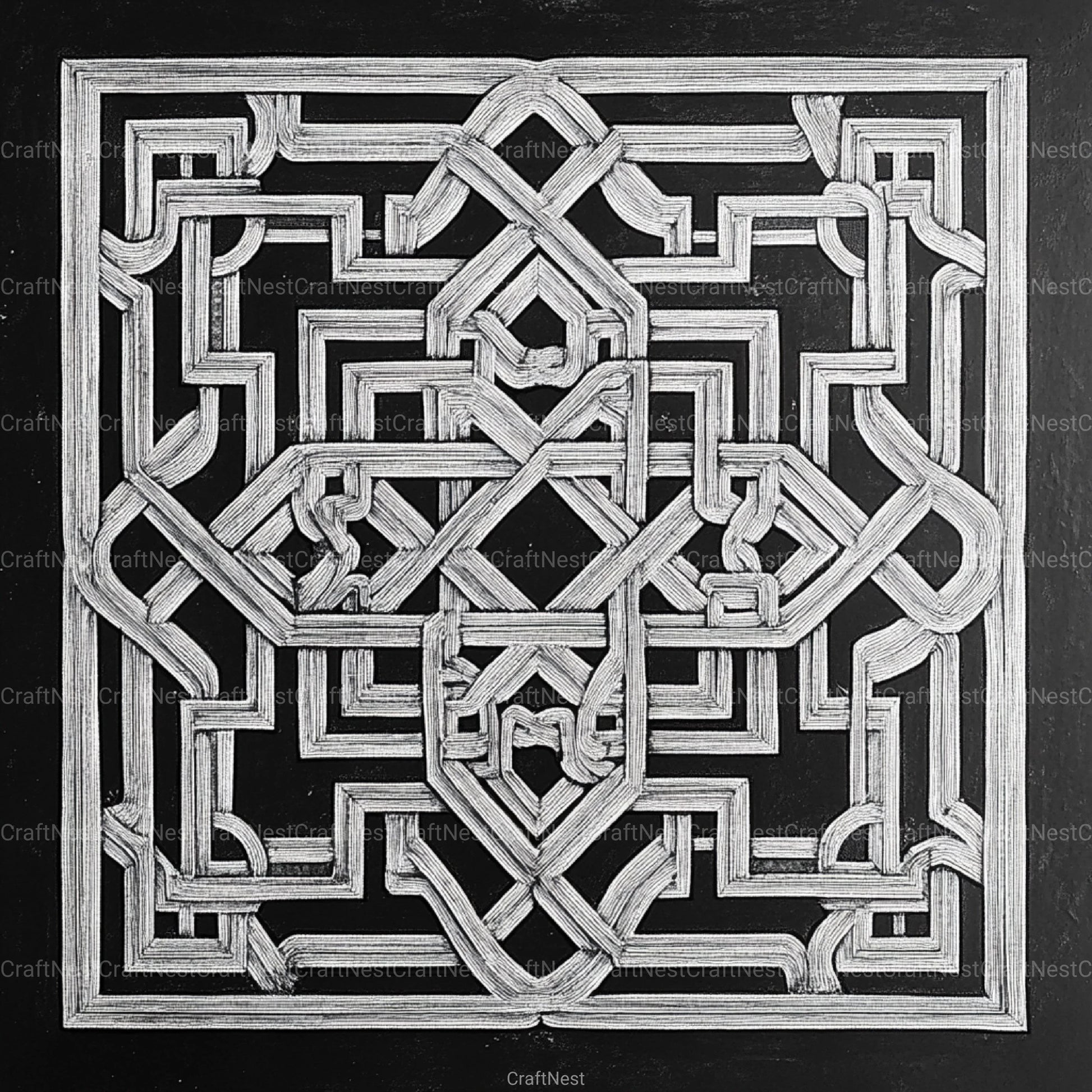 Sacred Geometry Alhambra Patterns Clipart Bundle - CraftNest - Digital Crafting and Art