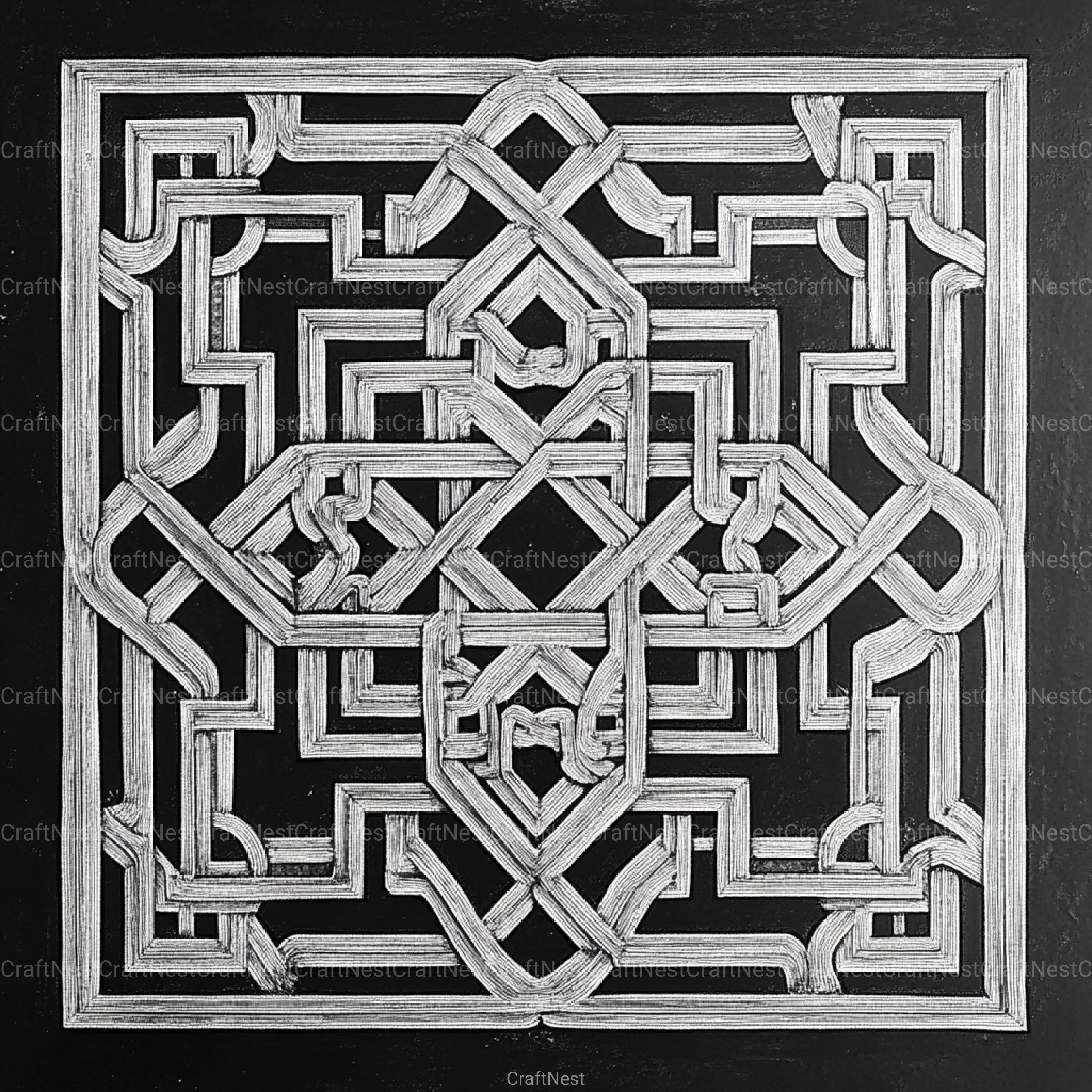 Sacred Geometry Alhambra Patterns Clipart Bundle - CraftNest - Digital Crafting and Art