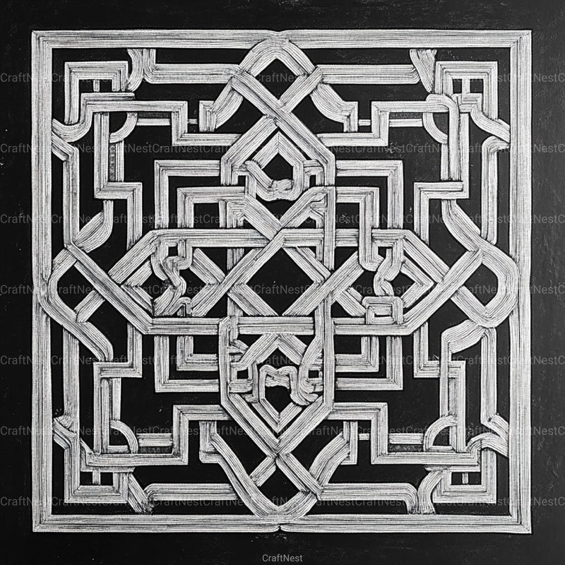 Sacred Geometry Alhambra Patterns Clipart Bundle - CraftNest - Digital Crafting and Art