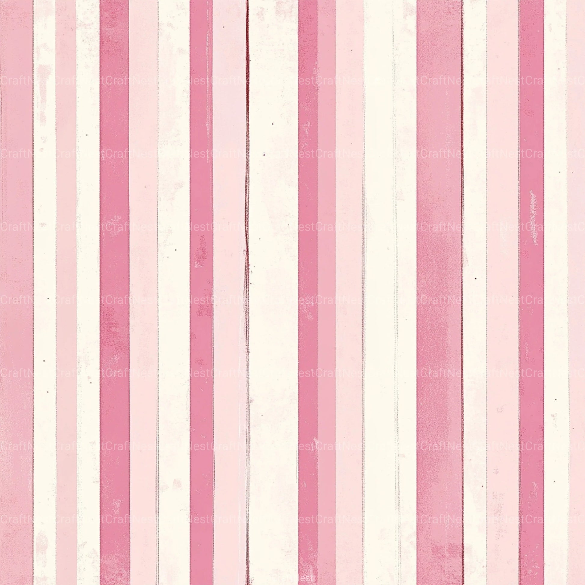 Blush Pink Stripes Pattern Digital Paper - CraftNest - Digital Crafting and Art