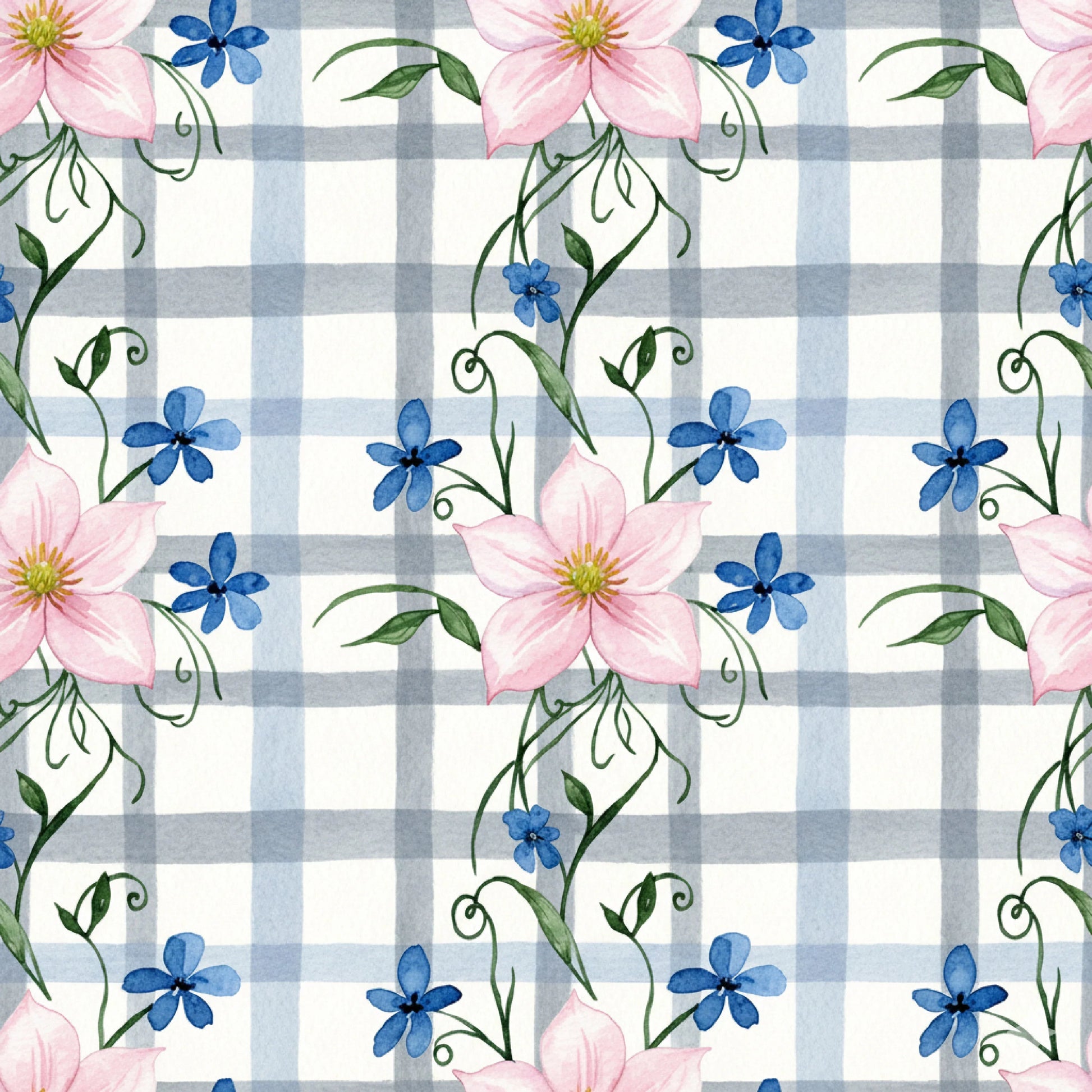 Pink Peonies Seamless Pattern Digital Paper - CraftNest - Digital Crafting and Art