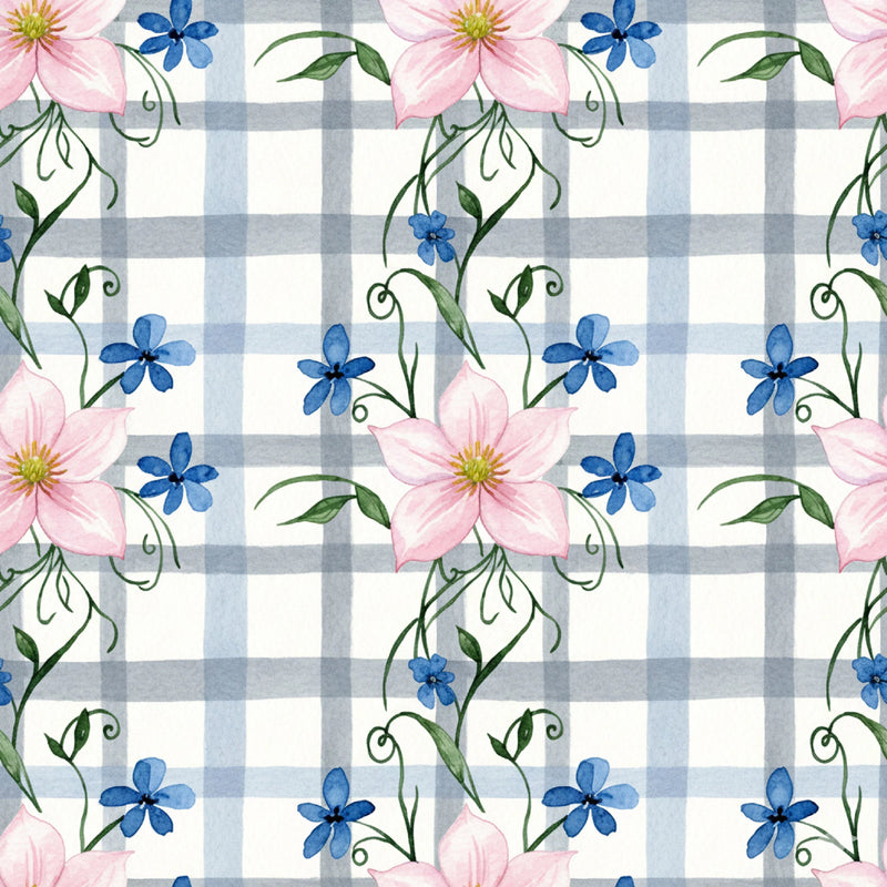 Pink Peonies Seamless Pattern Digital Paper - CraftNest - Digital Crafting and Art