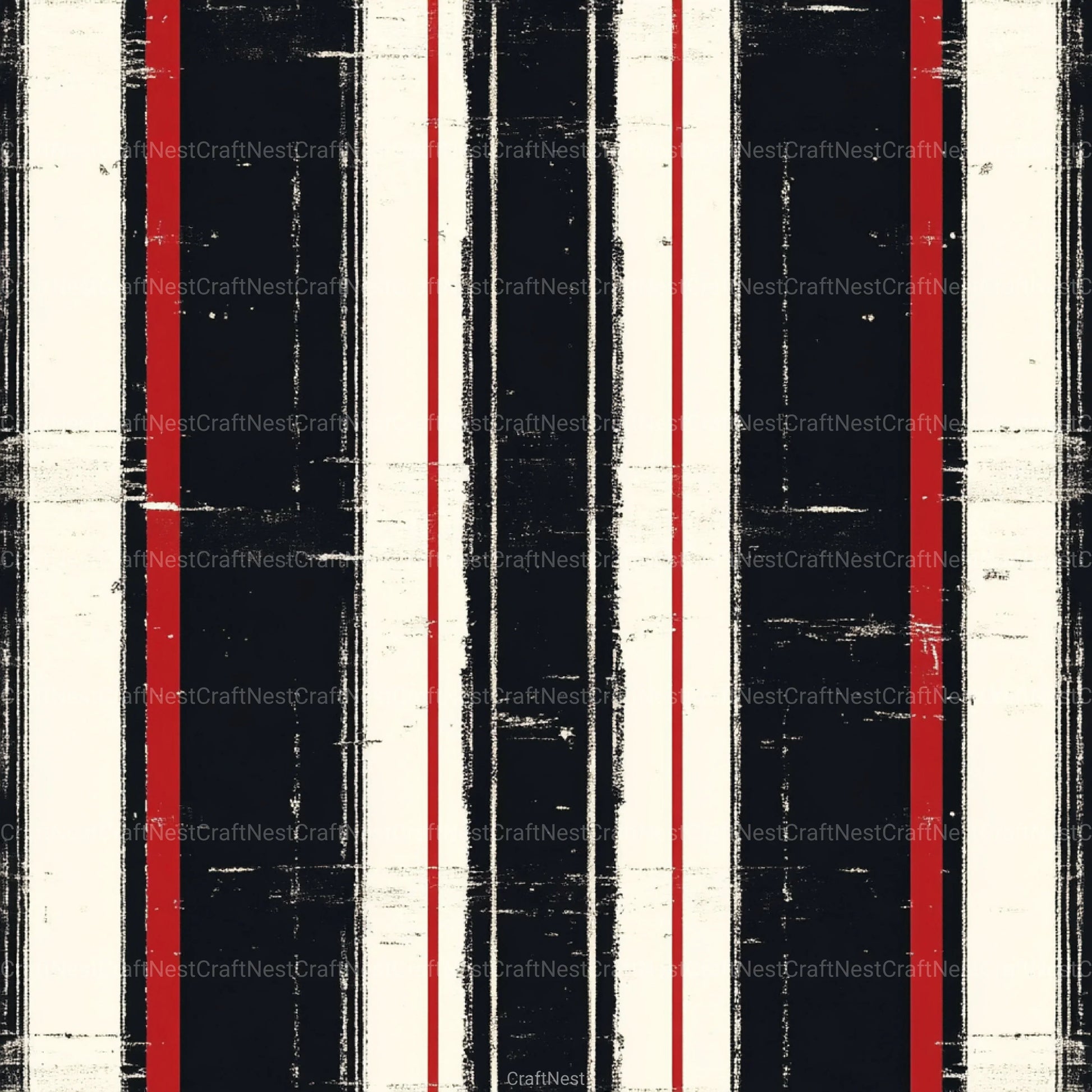 Stripes & Plaids Seamless Pattern Digital Paper - CraftNest - Digital Crafting and Art