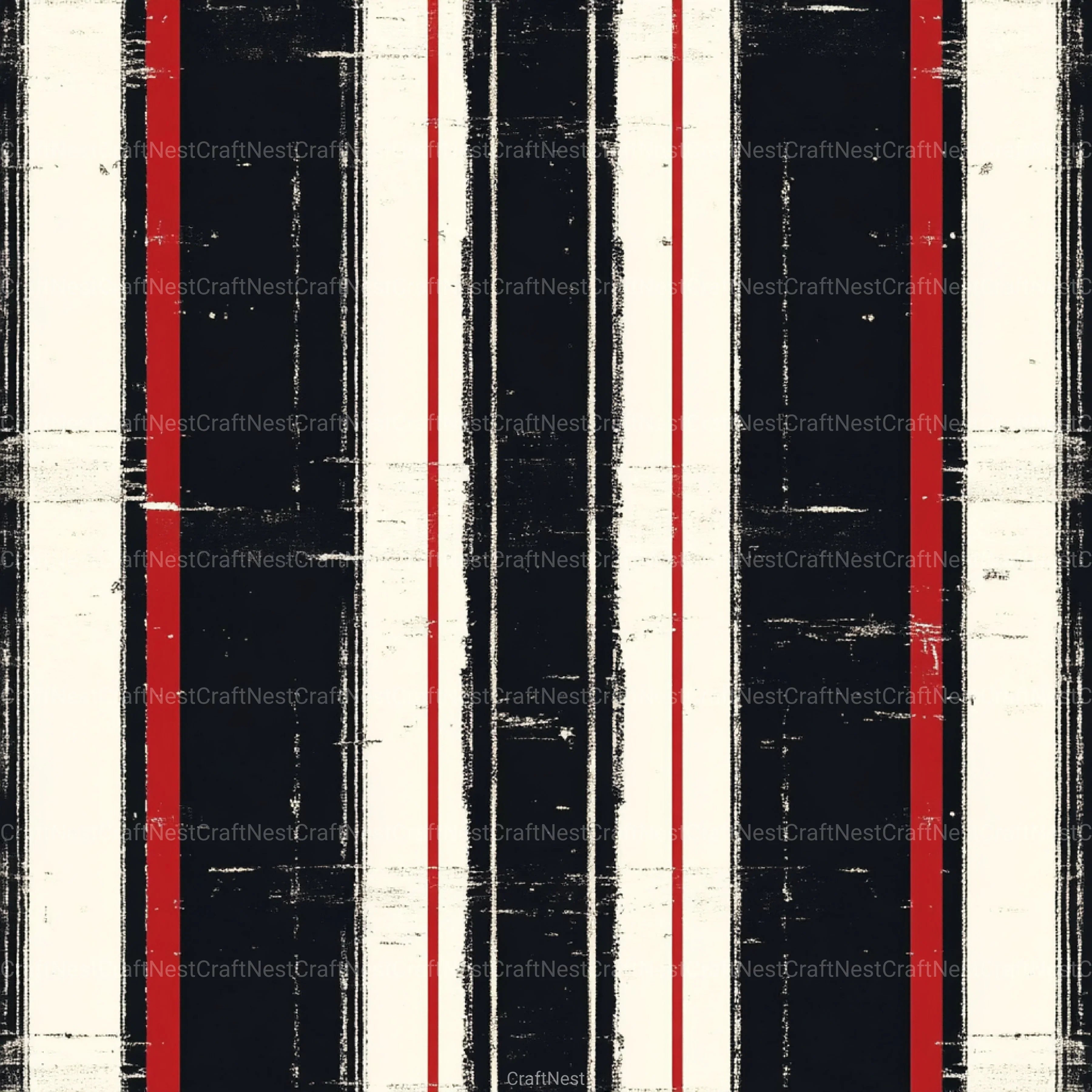 Stripes & Plaids Seamless Pattern Digital Paper - CraftNest - Digital Crafting and Art