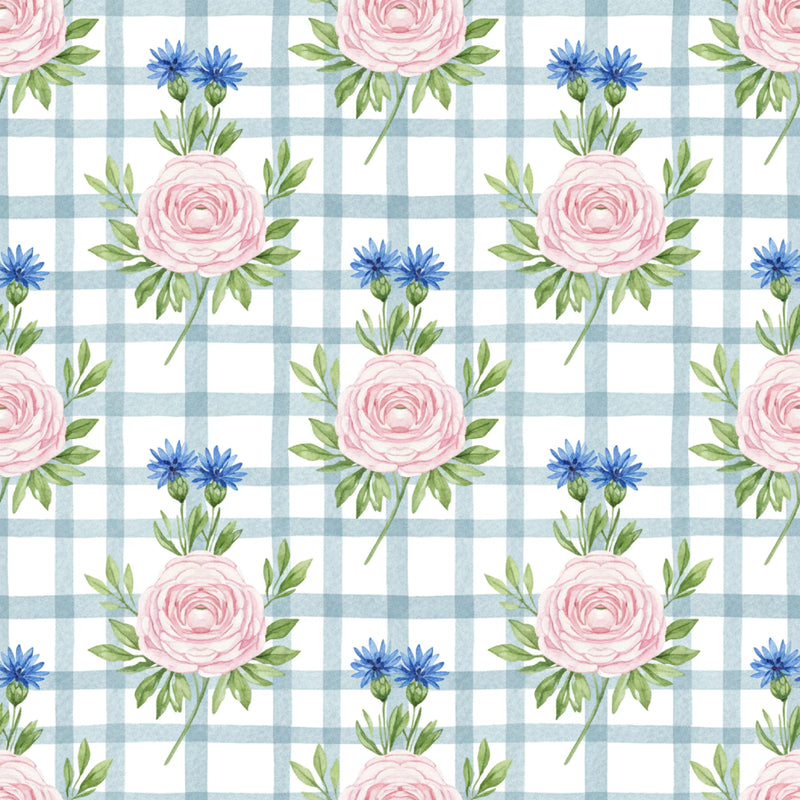 Pink Peonies Seamless Pattern Digital Paper - CraftNest - Digital Crafting and Art