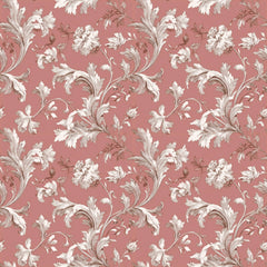 Pink French Toile De Jouy Pattern Clipart Bundle - CraftNest - Digital Crafting and Art
