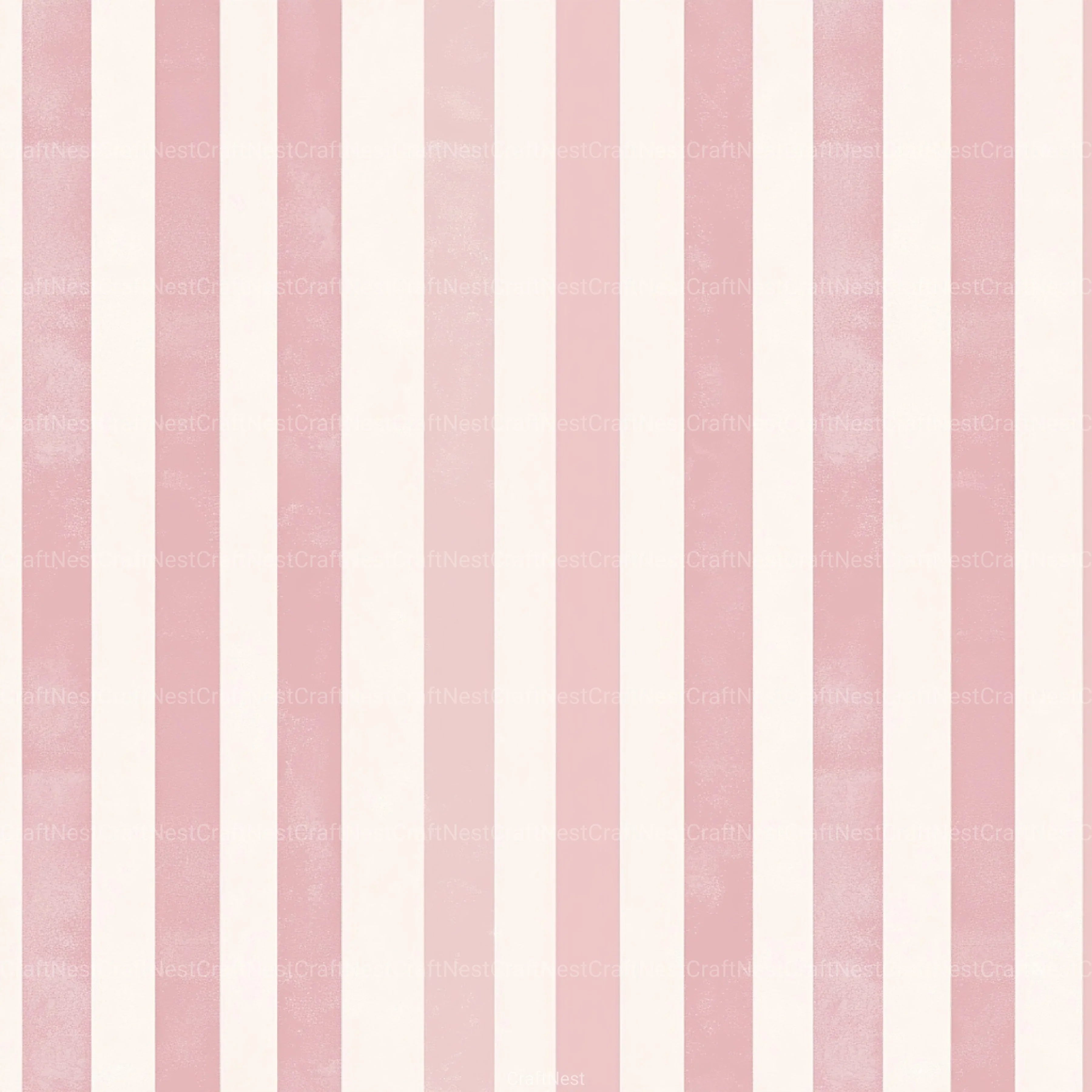 Blush Pink Stripes Pattern Digital Paper - CraftNest - Digital Crafting and Art