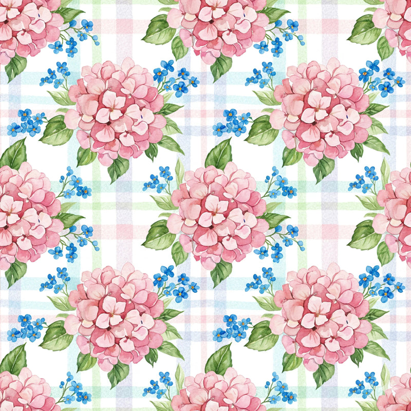 Pink Peonies Seamless Pattern Digital Paper - CraftNest - Digital Crafting and Art