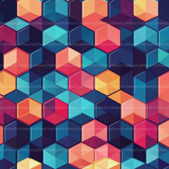 Geometric Seamless Patterns Digital Paper - CraftNest - Digital Crafting and Art