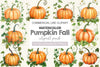 Pumpkin Fall Clipart Bundle