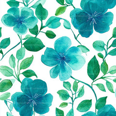 Navy Blue Yellow Cottage Flowers Pattern Clipart Bundle - CraftNest - Digital Crafting and Art