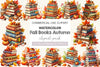 Fall Books Autumn Clipart Bundle
