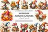 Autumn Gnomes Clipart Bundle 2