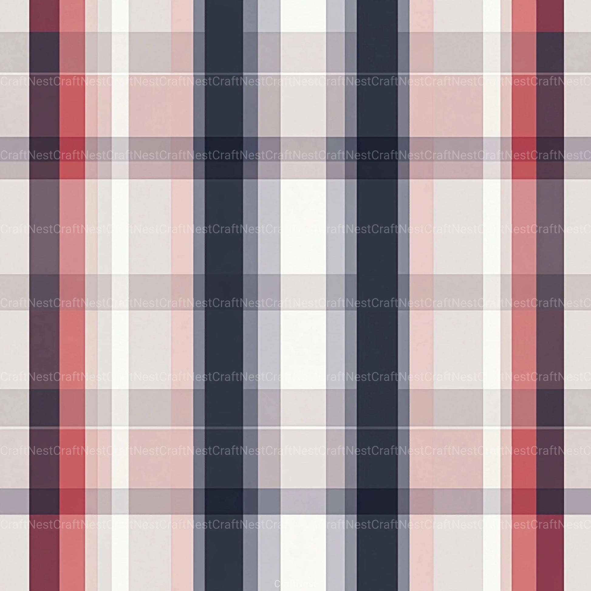 Stripes & Plaids Seamless Pattern Digital Paper - CraftNest - Digital Crafting and Art