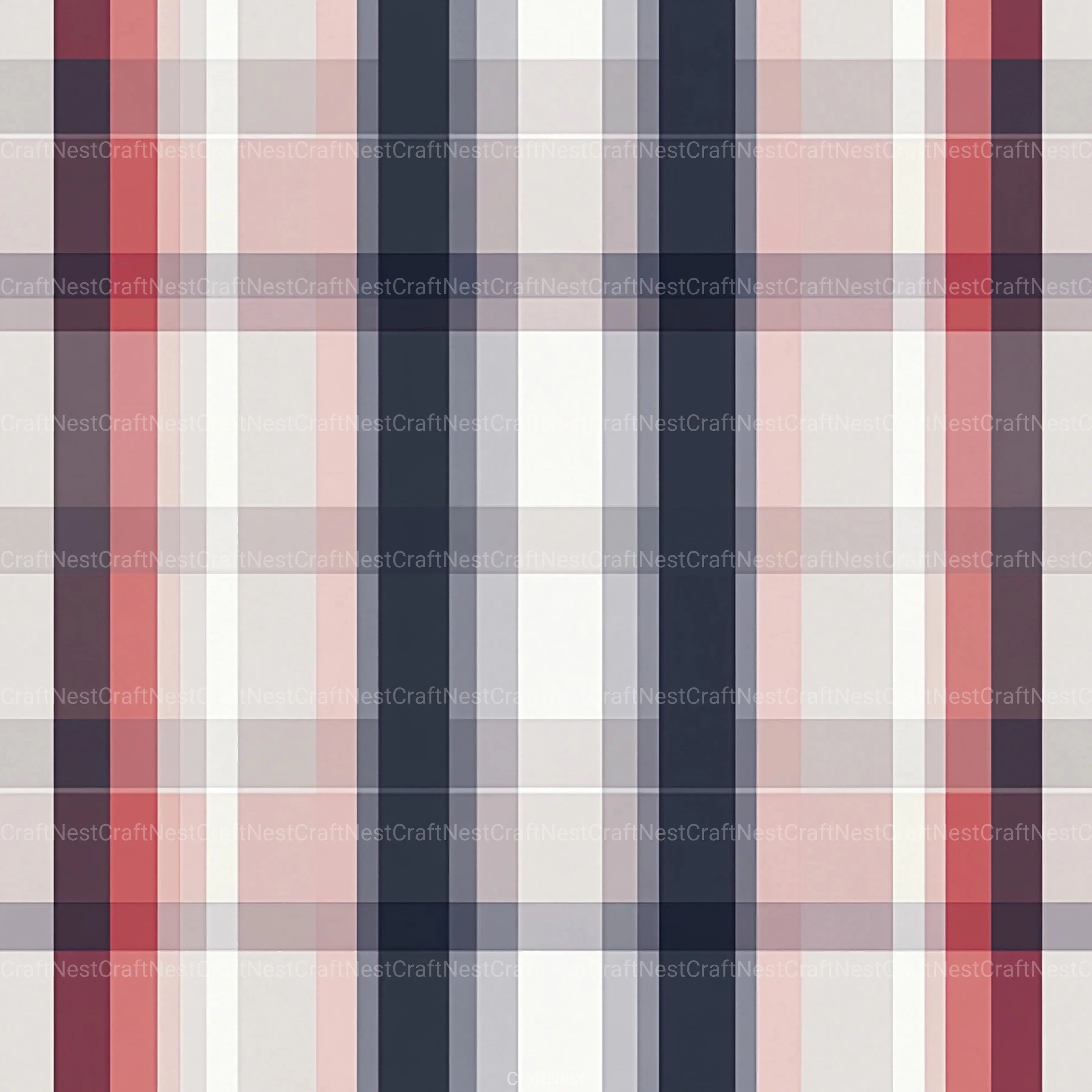 Stripes & Plaids Seamless Pattern Digital Paper - CraftNest - Digital Crafting and Art