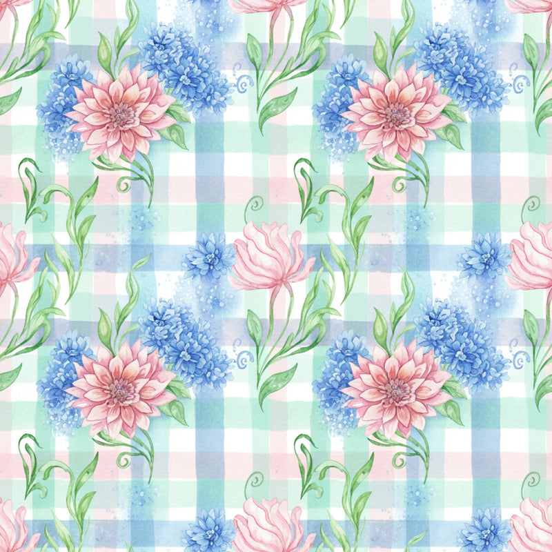 Pink Peonies Seamless Pattern Digital Paper - CraftNest - Digital Crafting and Art