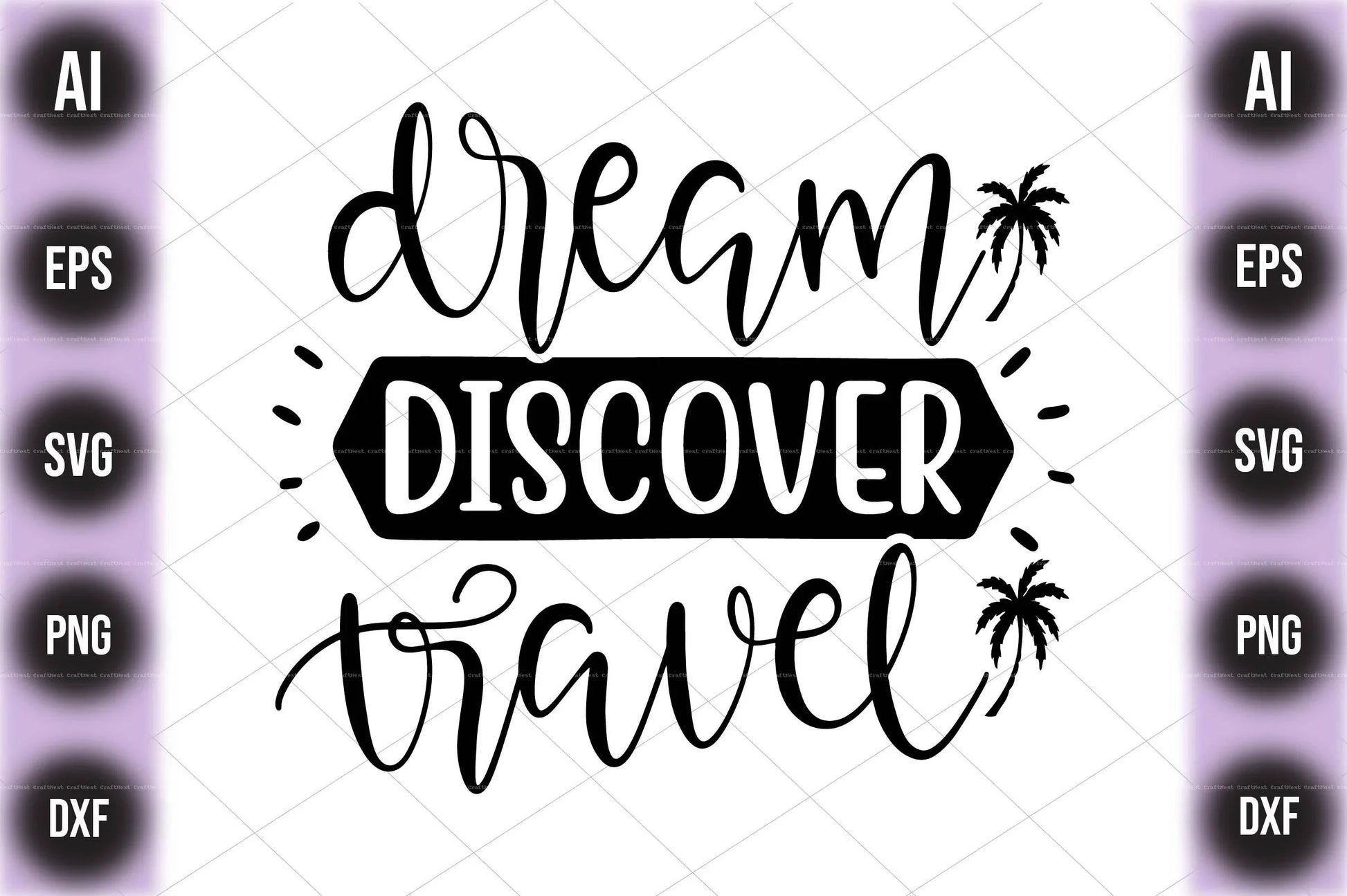 Travel & Vacation SVG Bundle - CraftNest - Digital Crafting and Art