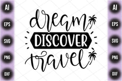 Travel & Vacation SVG Bundle - CraftNest - Digital Crafting and Art