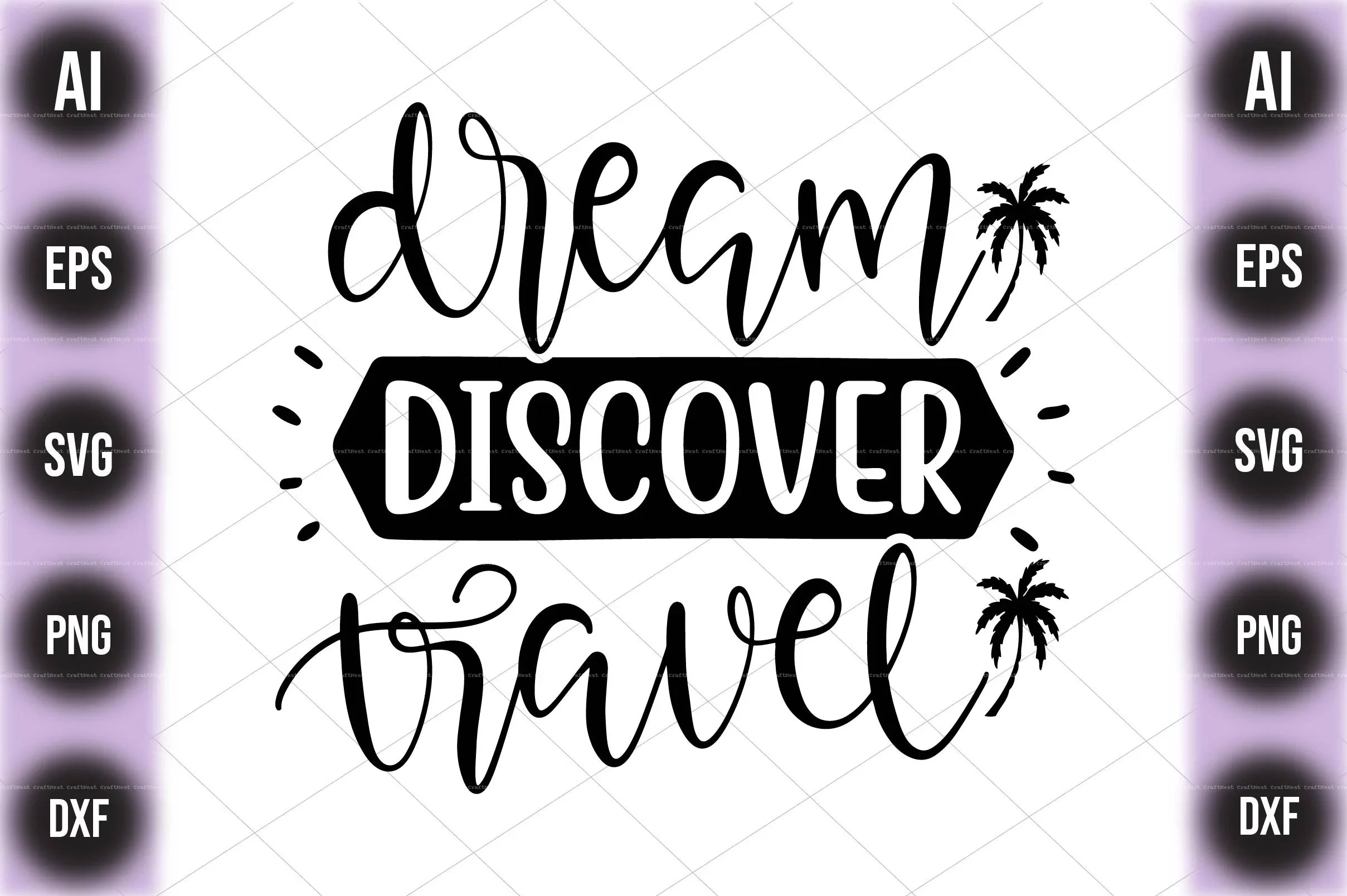 Travel & Vacation SVG Bundle - CraftNest - Digital Crafting and Art