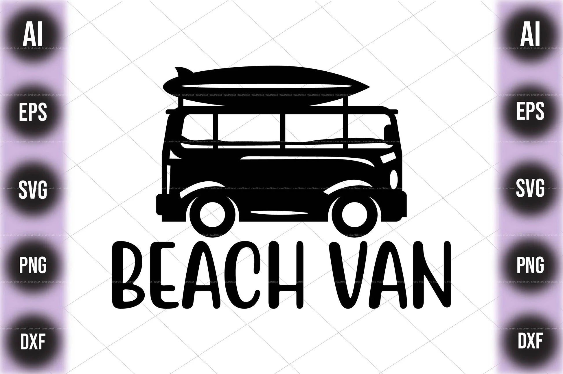 Travel & Vacation SVG Bundle - CraftNest - Digital Crafting and Art