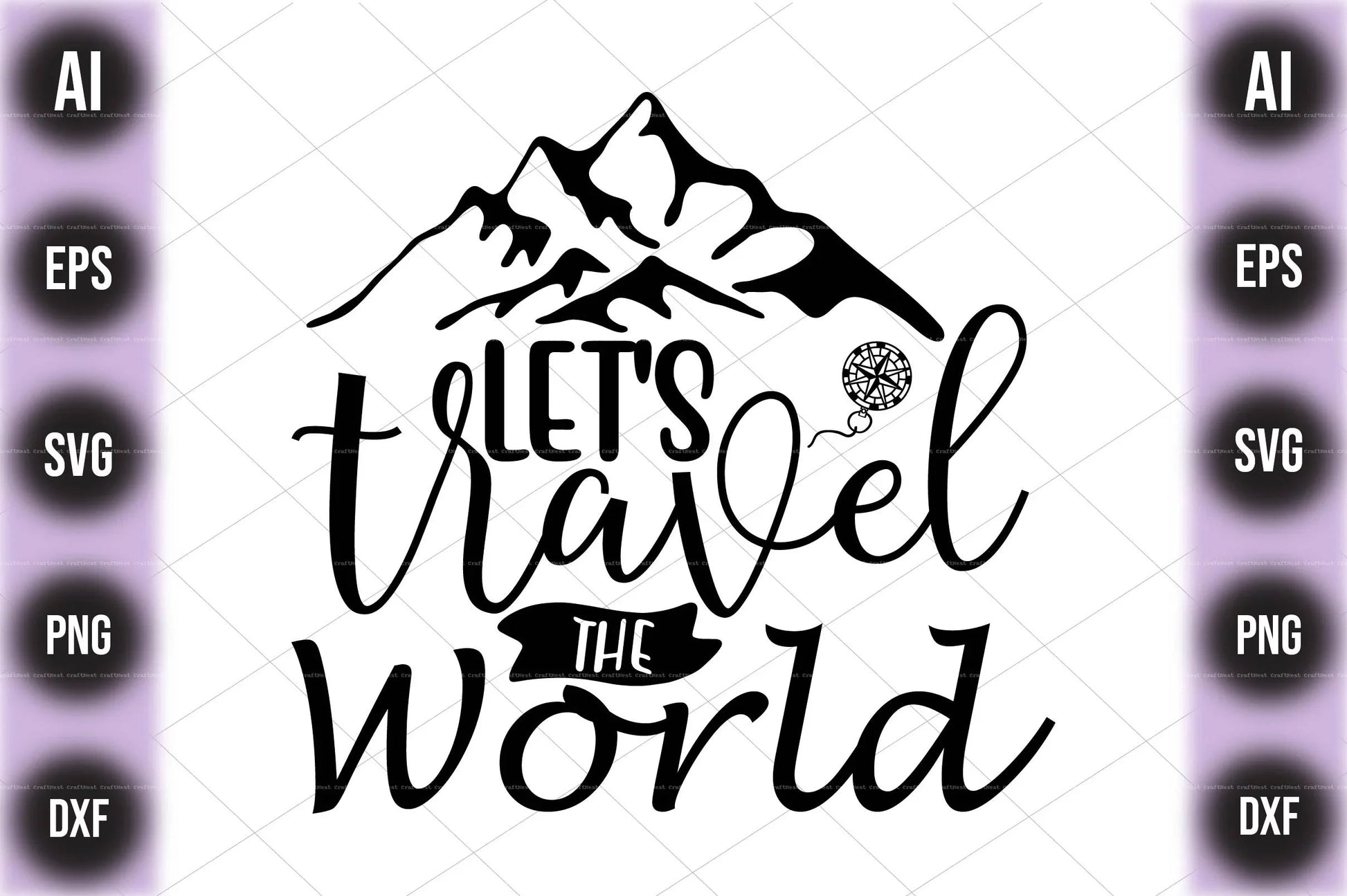 Travel & Vacation SVG Bundle - CraftNest - Digital Crafting and Art