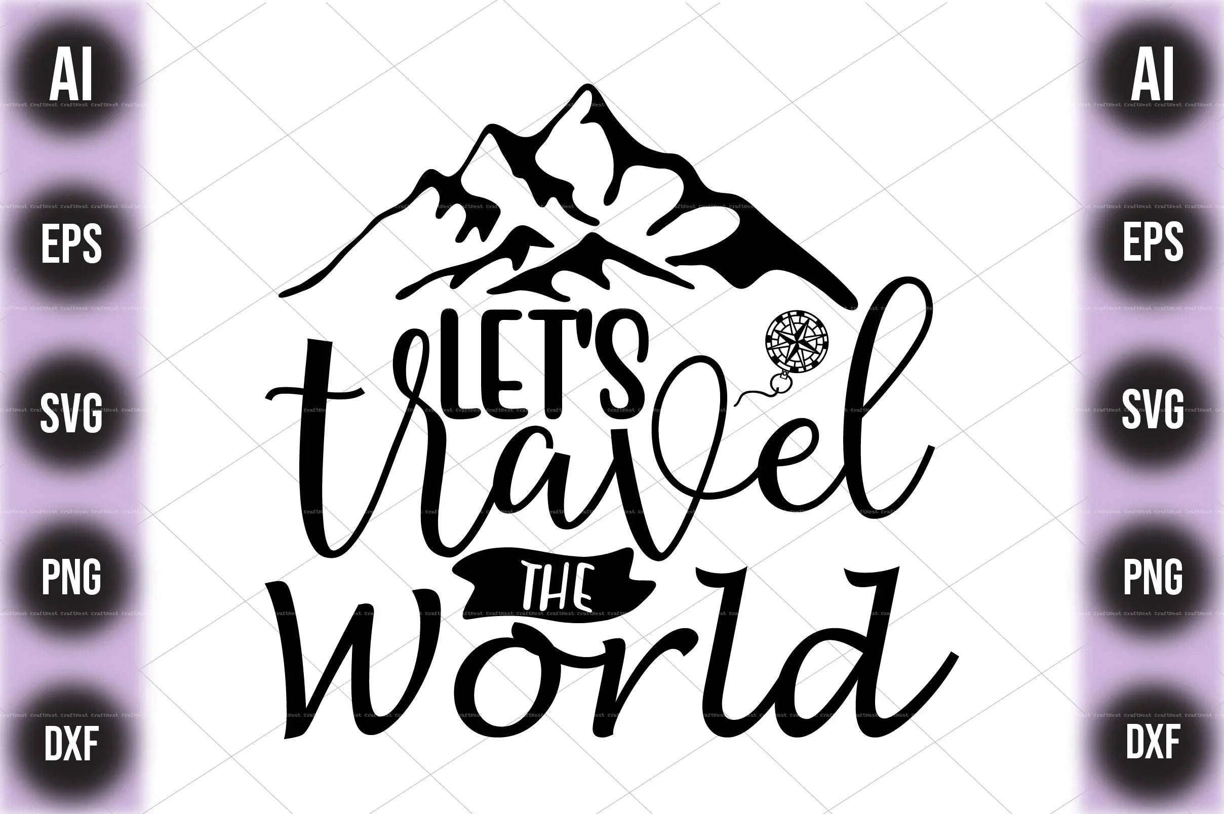 Travel & Vacation SVG Bundle - CraftNest - Digital Crafting and Art