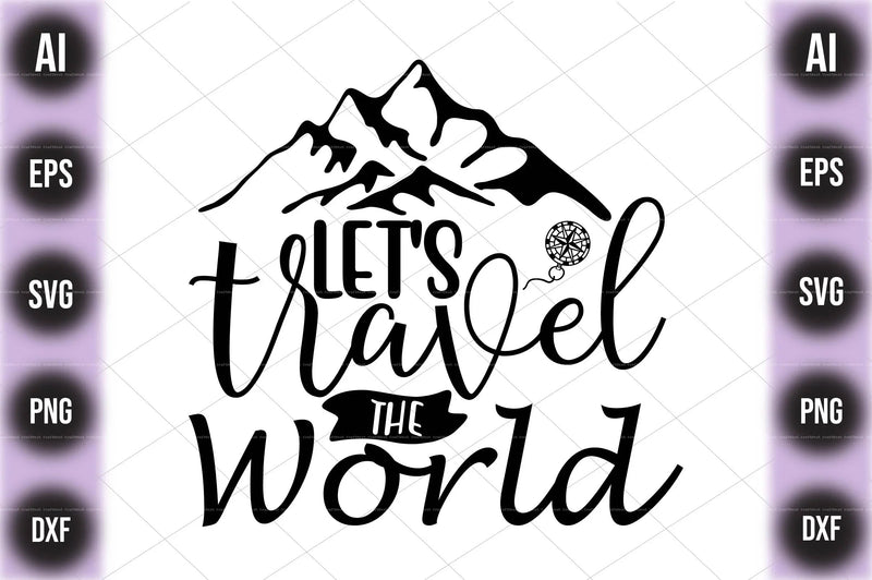 Travel & Vacation SVG Bundle - CraftNest - Digital Crafting and Art