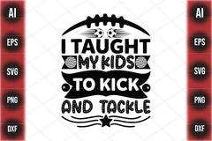 Football Design SVG Bundle 1 - CraftNest - Digital Crafting and Art