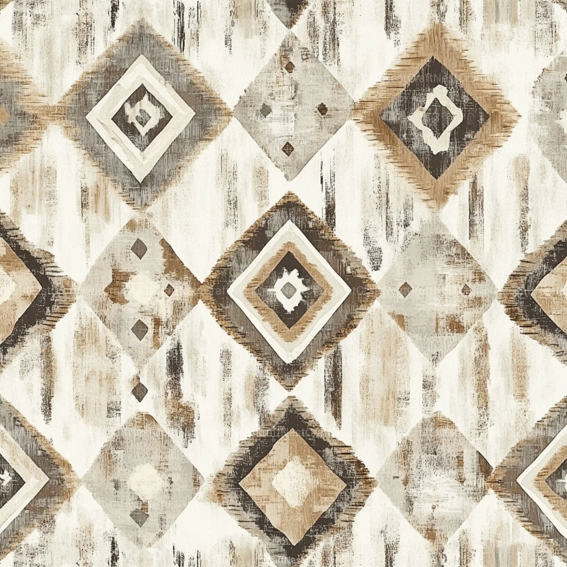 Boho Neutral Pattern Clipart Bundle - CraftNest - Digital Crafting and Art