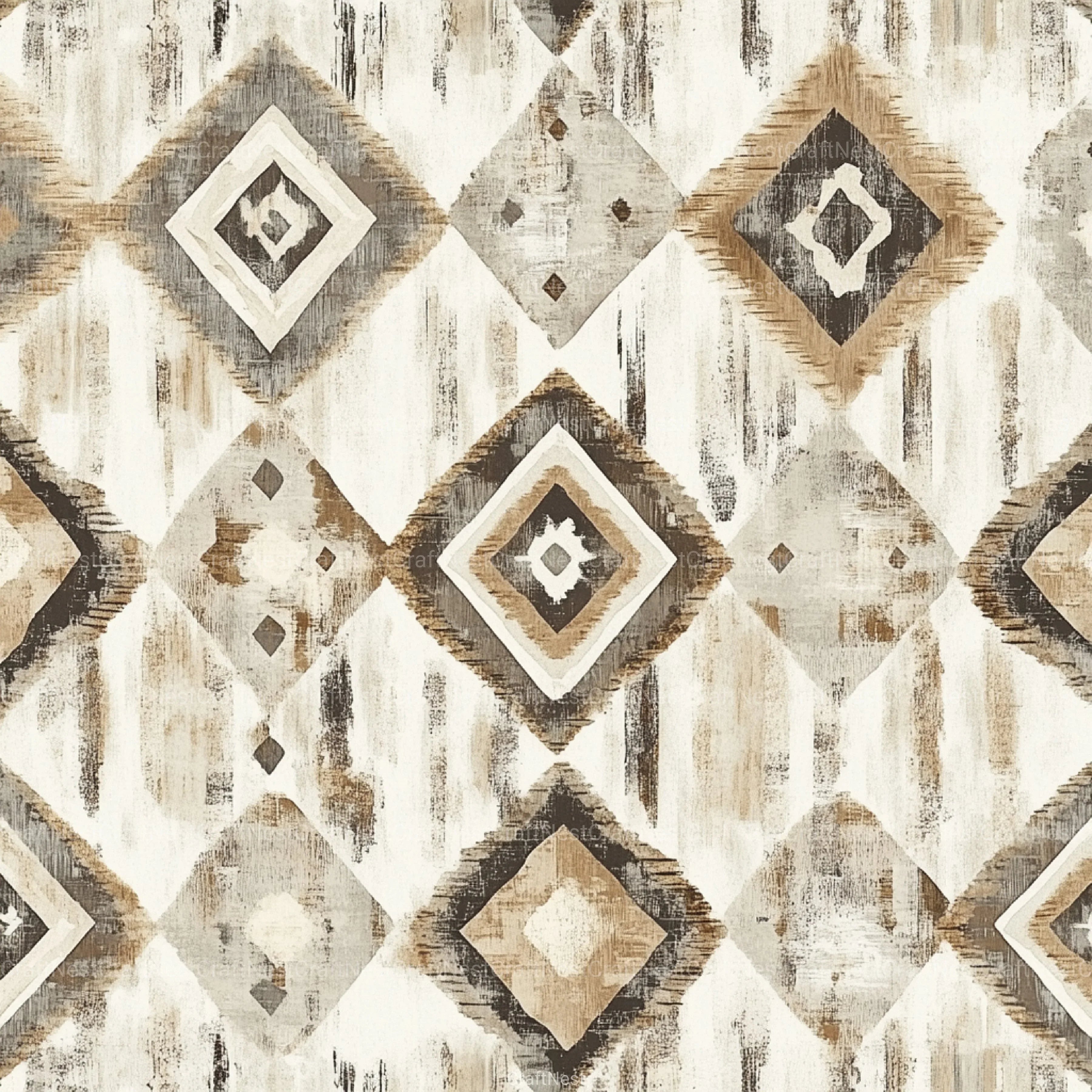 Boho Neutral Pattern Clipart Bundle - CraftNest - Digital Crafting and Art