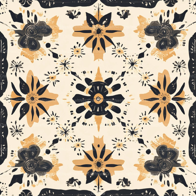 Boho Neutral Pattern Clipart Bundle - CraftNest - Digital Crafting and Art