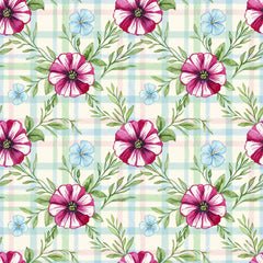 Pink Peonies Seamless Pattern Digital Paper - CraftNest - Digital Crafting and Art