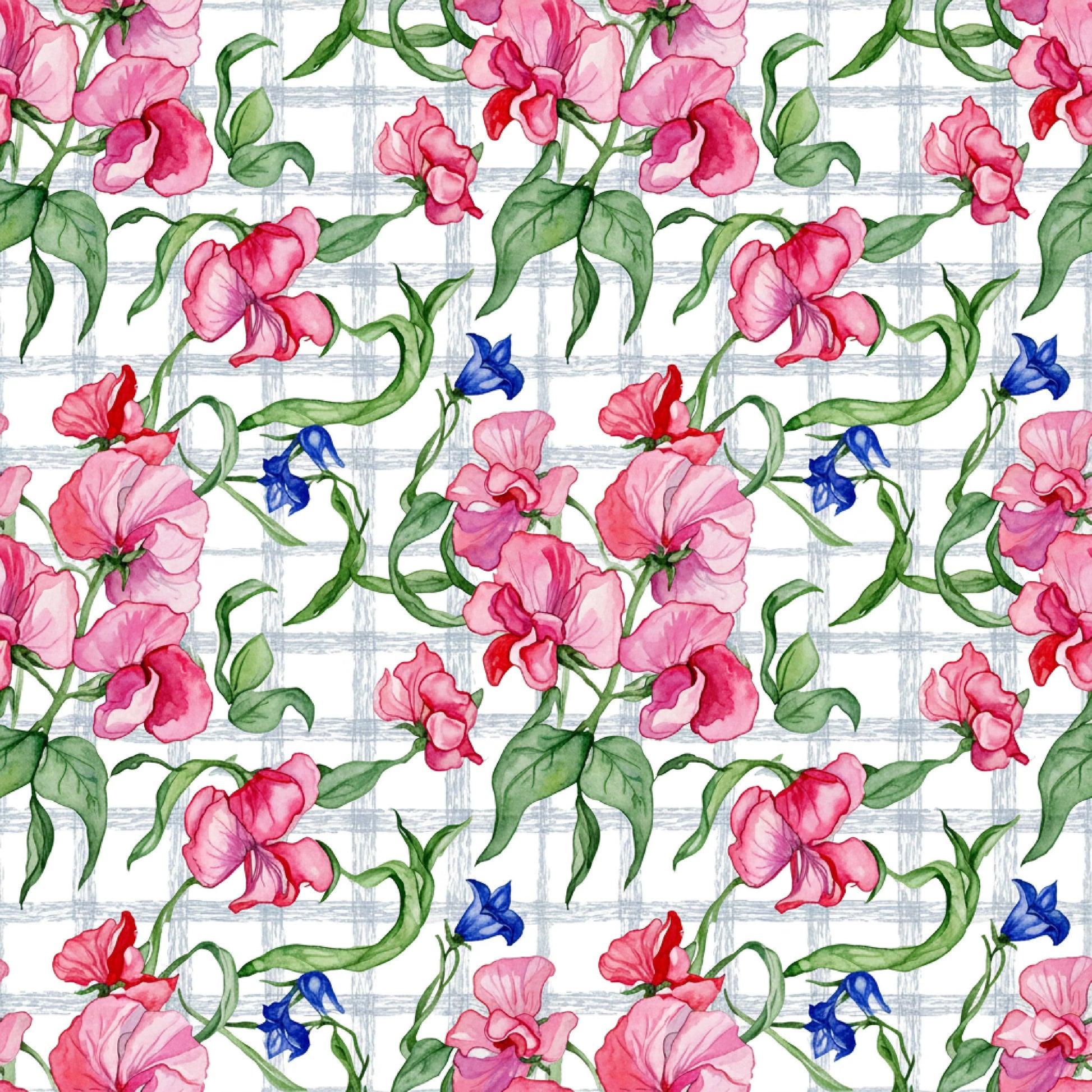Pink Peonies Seamless Pattern Digital Paper - CraftNest - Digital Crafting and Art