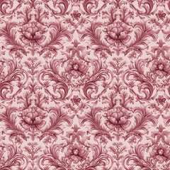 Pink French Toile De Jouy Pattern Clipart Bundle - CraftNest - Digital Crafting and Art
