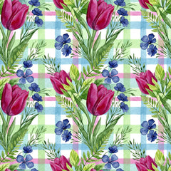 Pink Peonies Seamless Pattern Digital Paper - CraftNest - Digital Crafting and Art