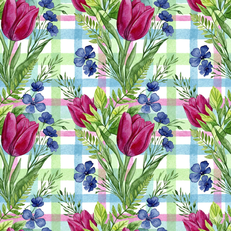 Pink Peonies Seamless Pattern Digital Paper - CraftNest - Digital Crafting and Art