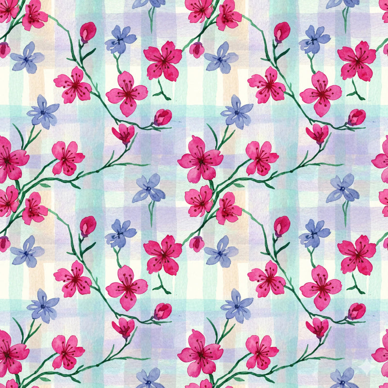 Pink Peonies Seamless Pattern Digital Paper - CraftNest - Digital Crafting and Art