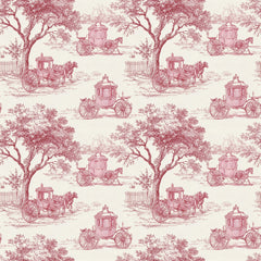 Pink French Toile De Jouy Pattern Clipart Bundle - CraftNest - Digital Crafting and Art