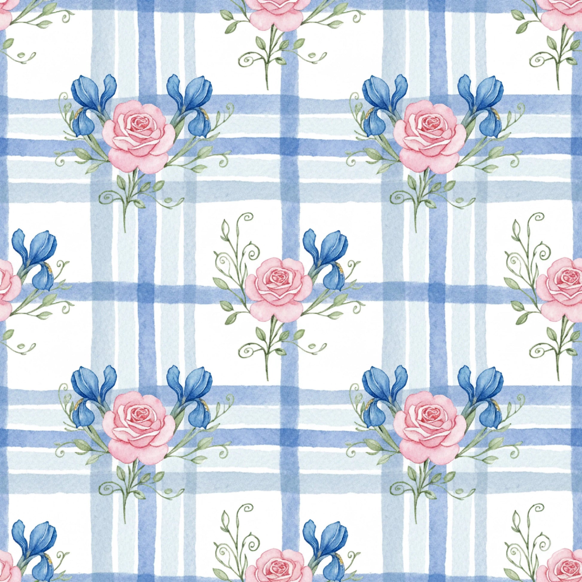 Pink Peonies Seamless Pattern Digital Paper - CraftNest - Digital Crafting and Art