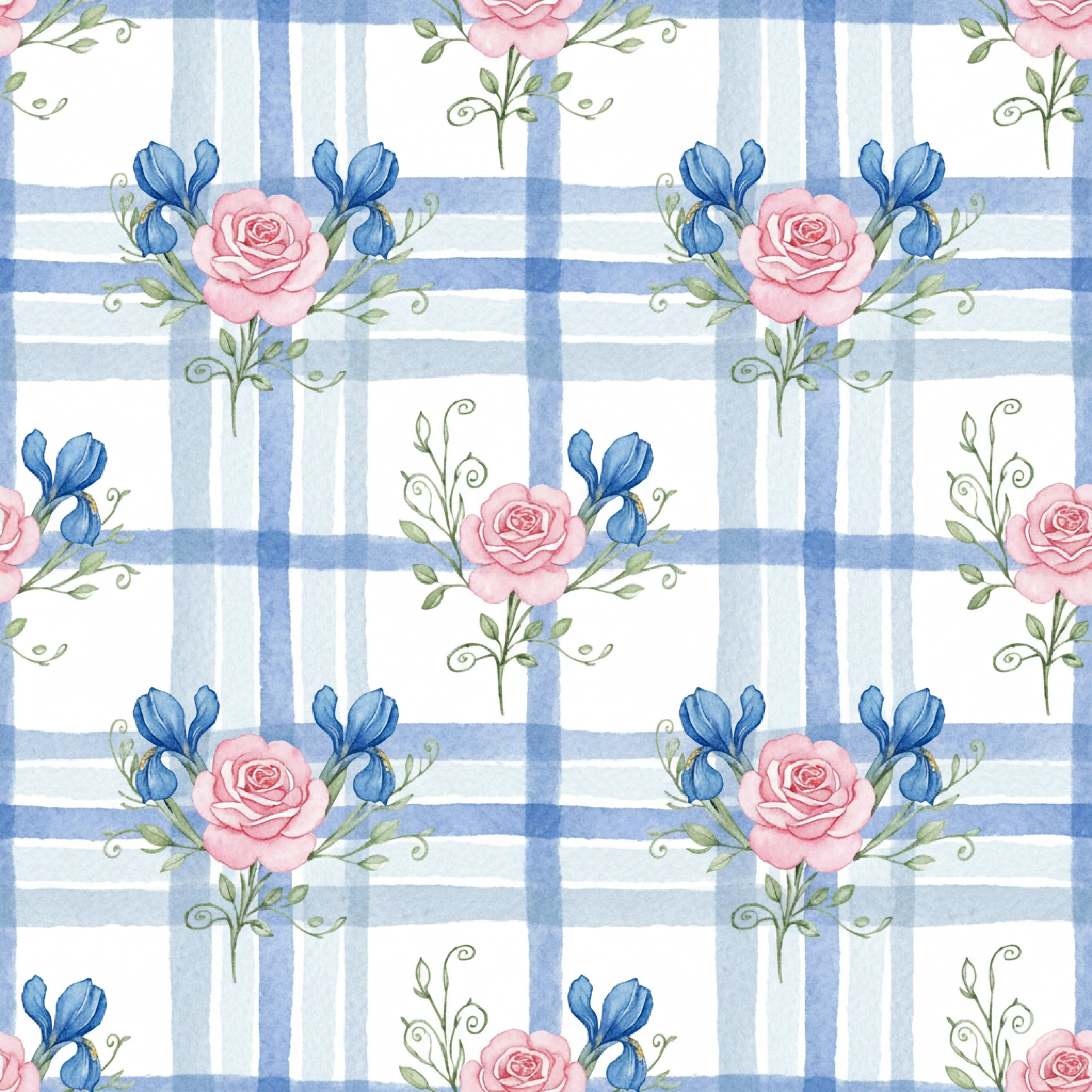 Pink Peonies Seamless Pattern Digital Paper - CraftNest - Digital Crafting and Art