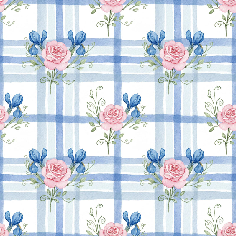 Pink Peonies Seamless Pattern Digital Paper - CraftNest - Digital Crafting and Art