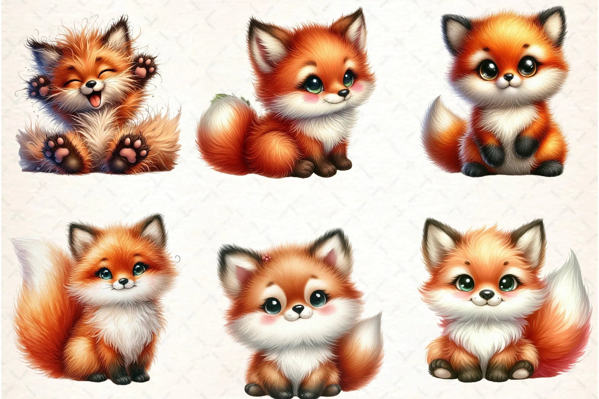 Fox Clipart Bundle: Adorable Fox Illustrations - CraftNest - Digital Crafting and Art