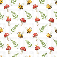Seamless Bee Patterns Digital Paper - CraftNest - Digital Crafting and Art