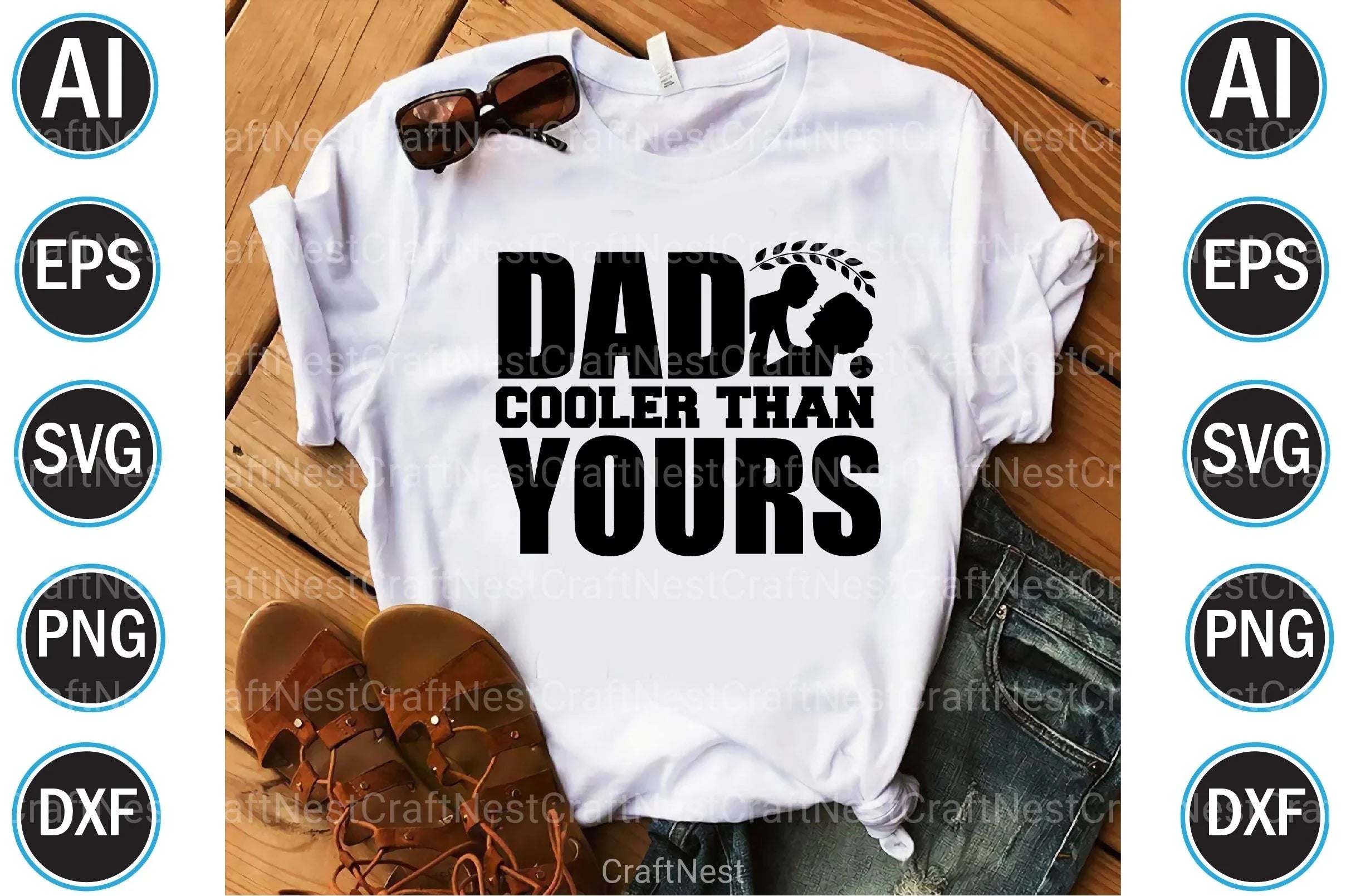 Father's Day Design Bundle 2 - CraftNest - Digital Crafting and Art