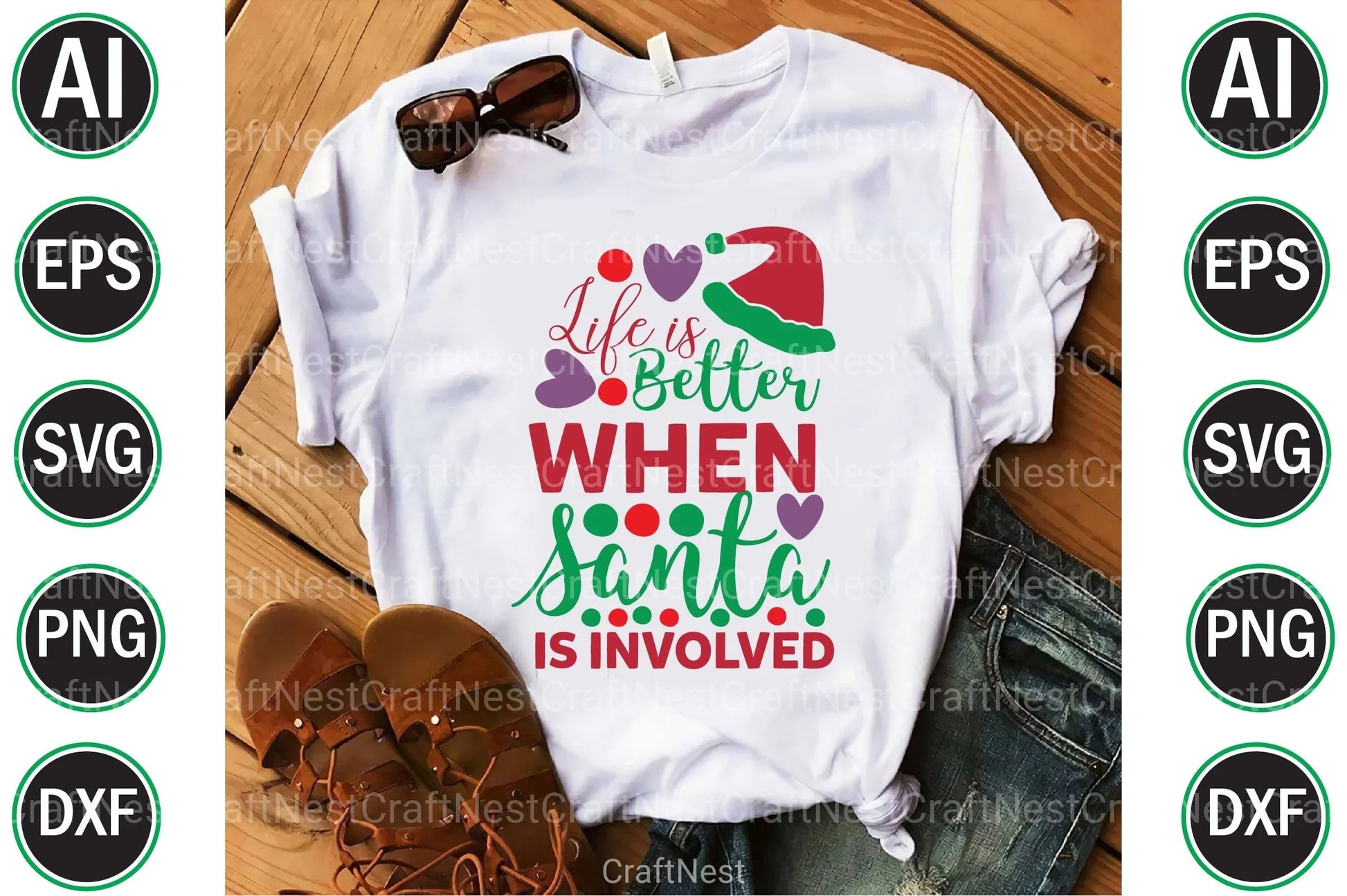 Christmas Design Bundle 167 - CraftNest - Digital Crafting and Art