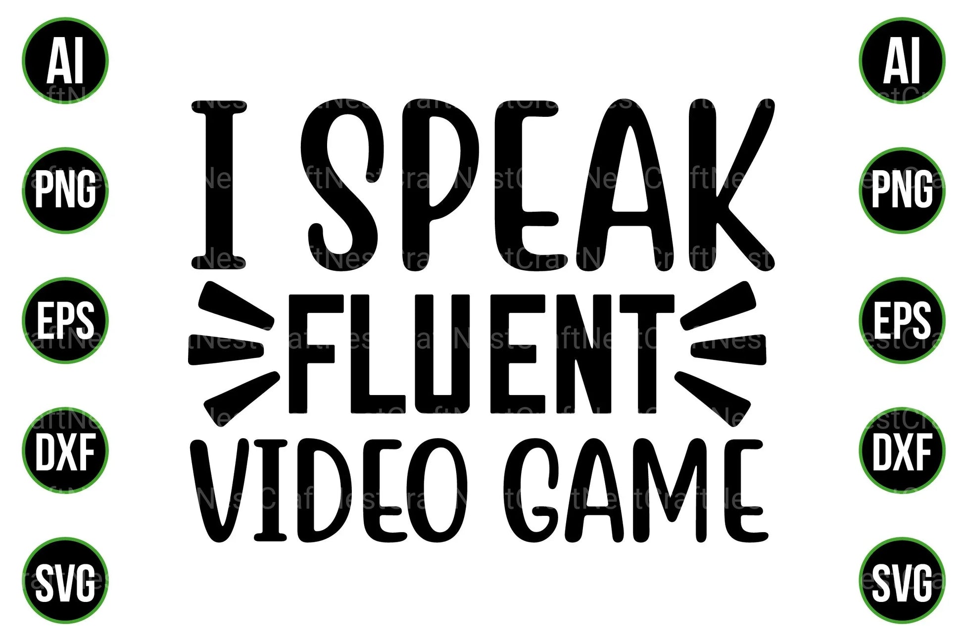 Gaming and Gamer Design Bundle - CraftNest - Digital Crafting and Art