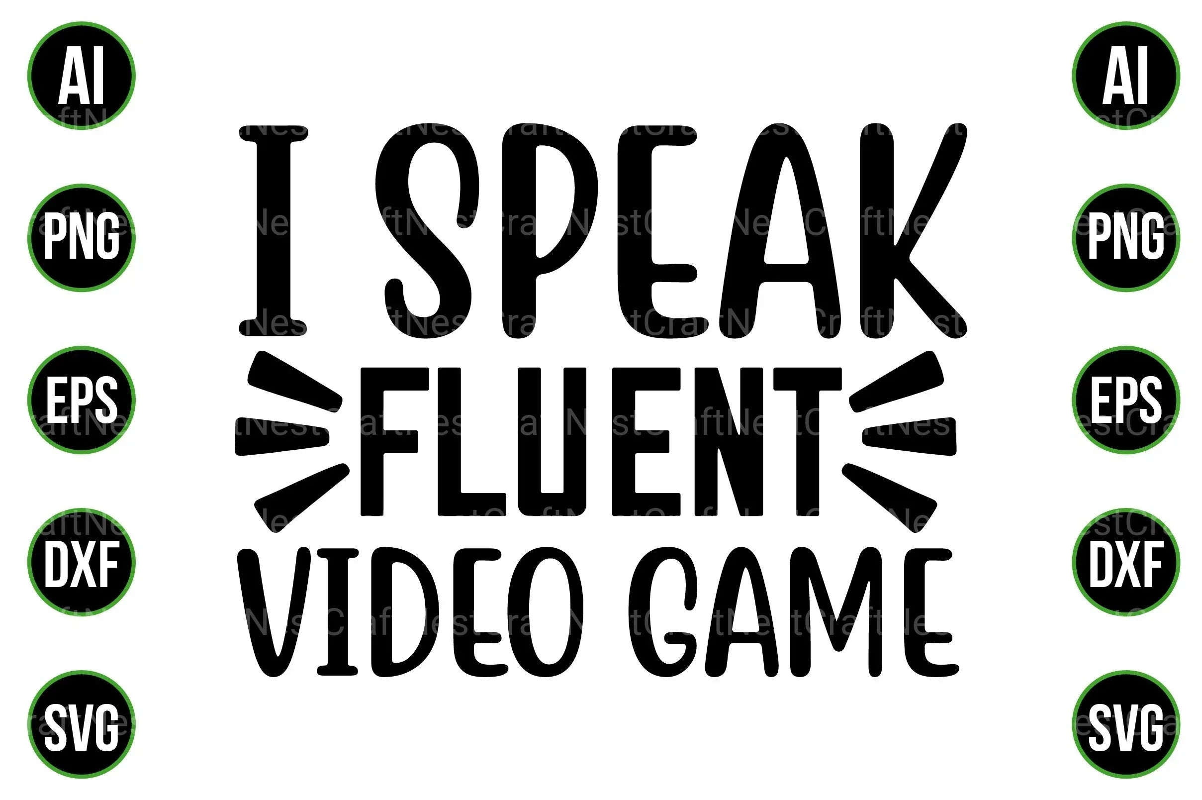 Gaming and Gamer Design Bundle - CraftNest - Digital Crafting and Art