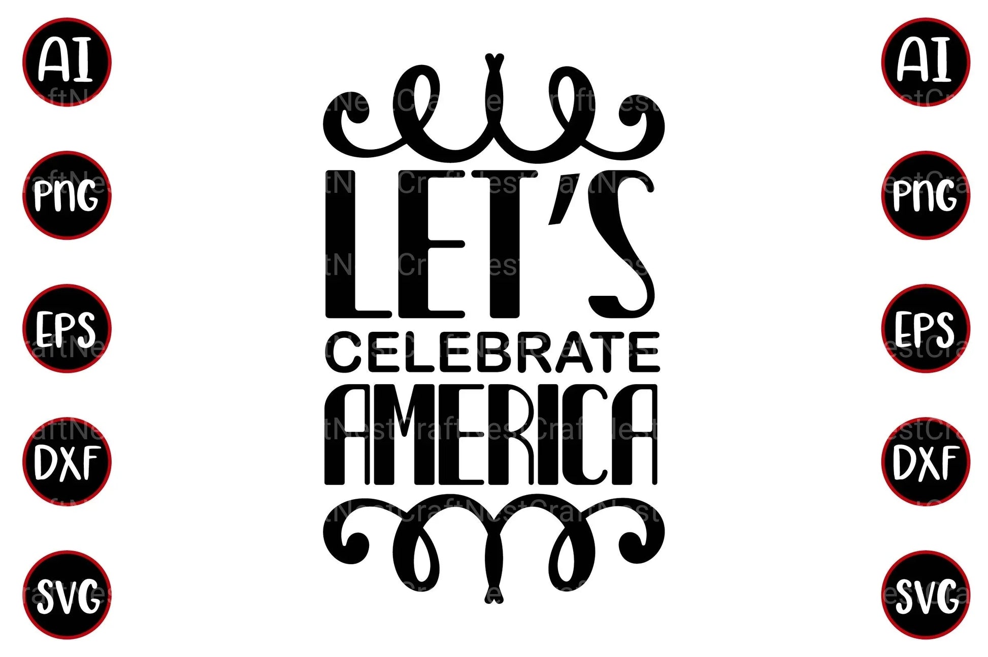 4th of July Design Bundle - CraftNest - Digital Crafting and Art