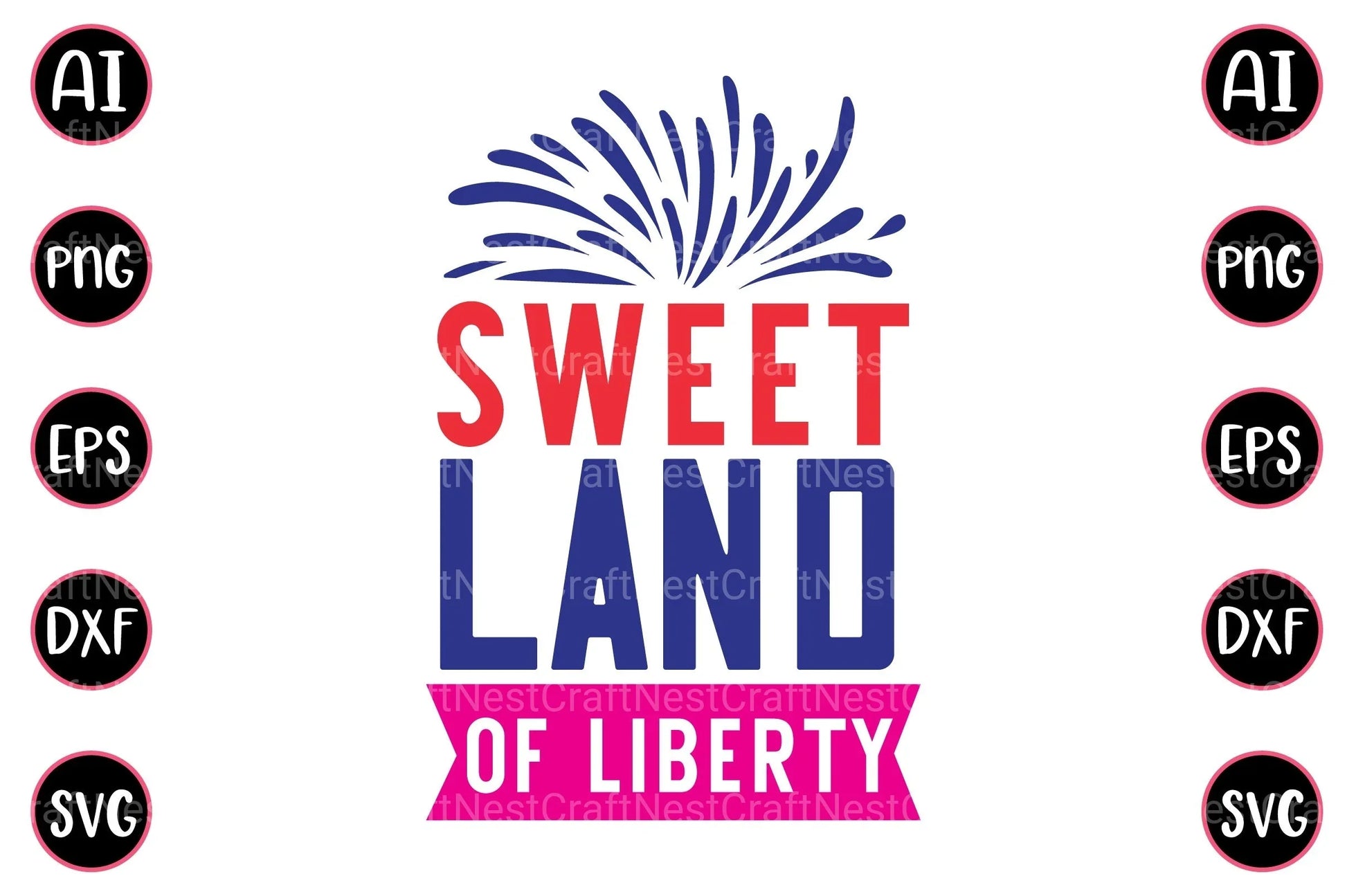 4th of July Design Bundle 2 - CraftNest - Digital Crafting and Art